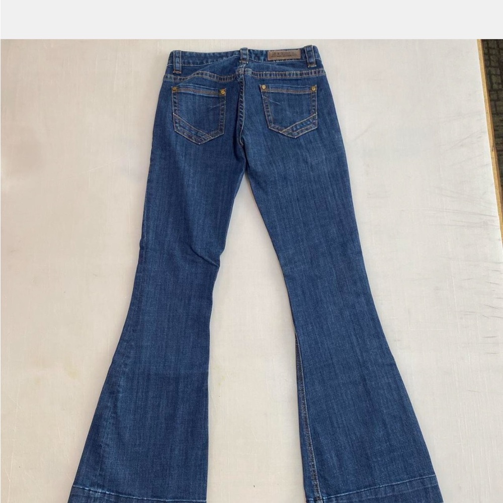 Women's Blue Flared Jeans